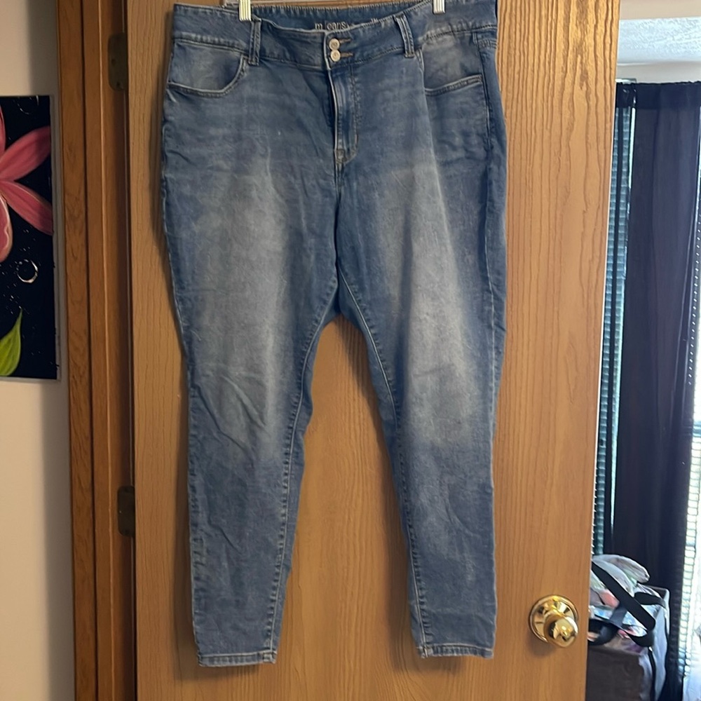 EUC Maurice’s M Jeans Mid Rise Skinny Jeans